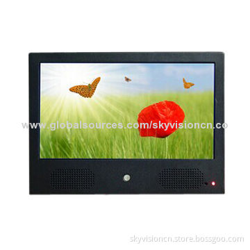 Digital photo frame with motion sensor, video button
